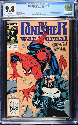 Punisher war journal cgc - war,
