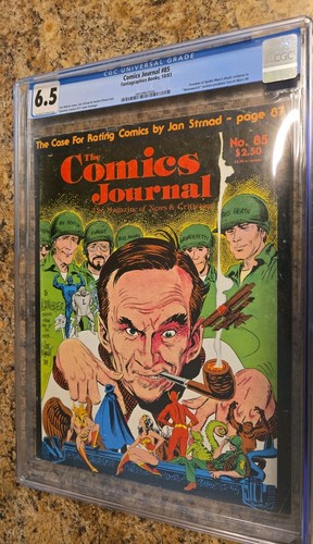 Comics journal cgc 6 - journal,