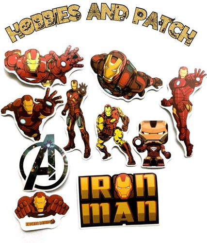 Stickers adesivi iron man - adesivi,