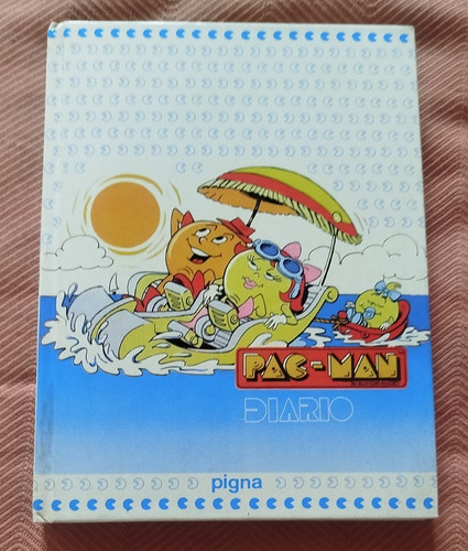 Diario scolastico pac man 1985 - diario, pac-man